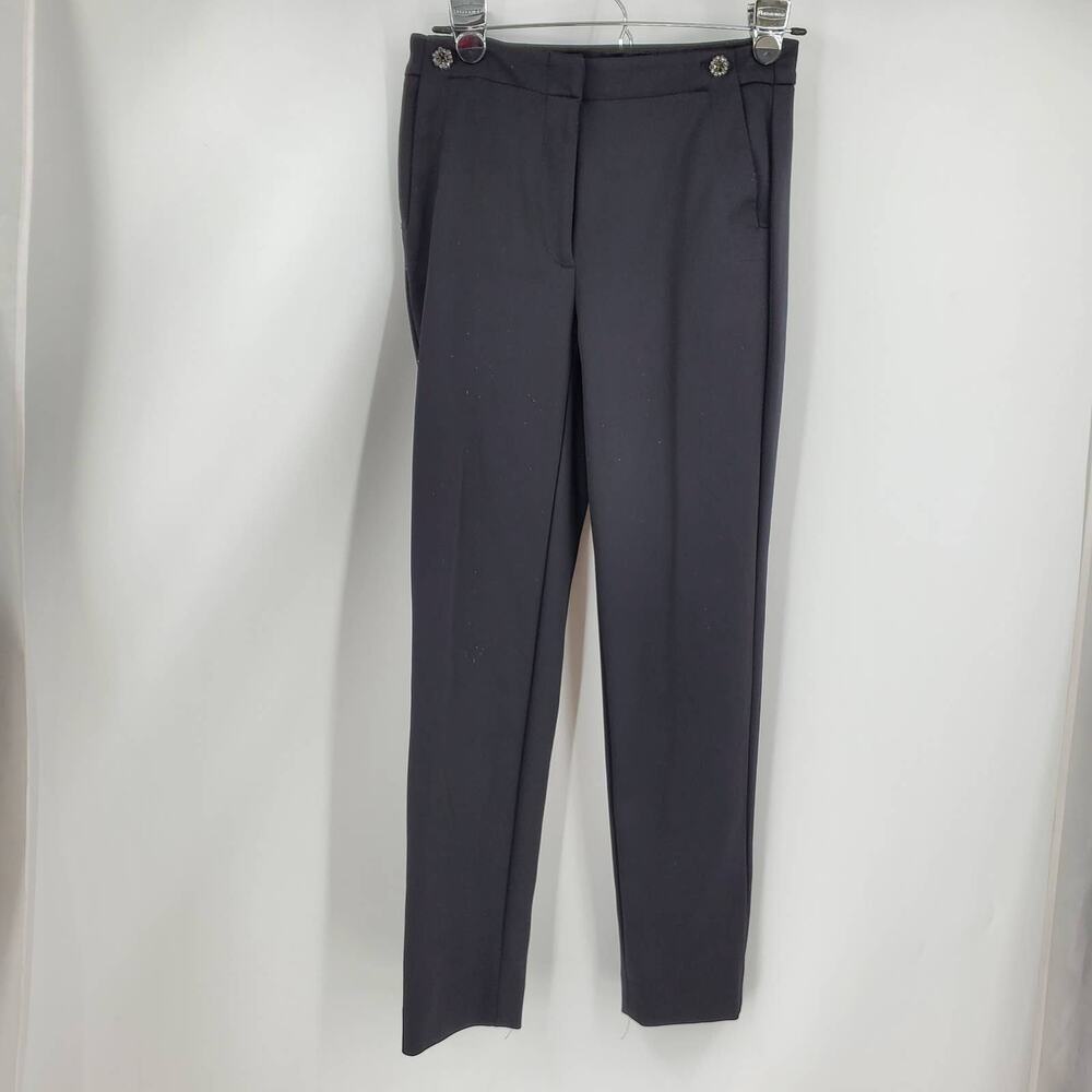 🩵WHITE HOUSE BLACK MARKET Woman 00 the Slim ankle Fit Tailored stretch Pants